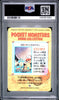 Pokemon Bandai Carddass Ash's Pokemon Vending Series 4 Japanese 140 PSA 9