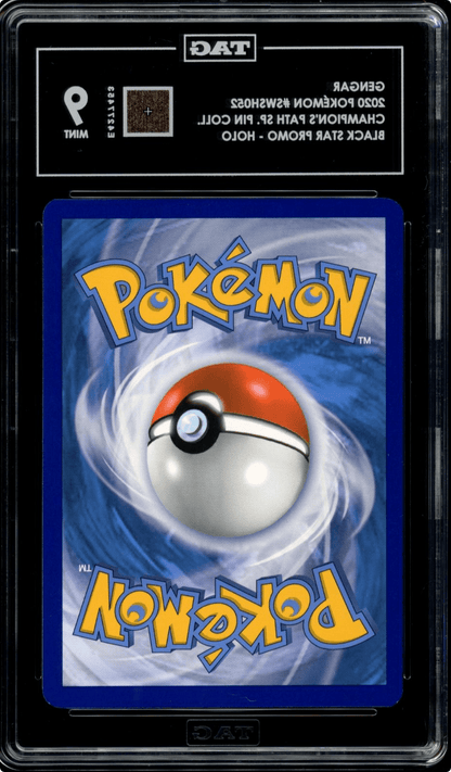 POKEMON CHAMPION'S PATH PIN COLL. GENGAR SWSH052 TAG 9