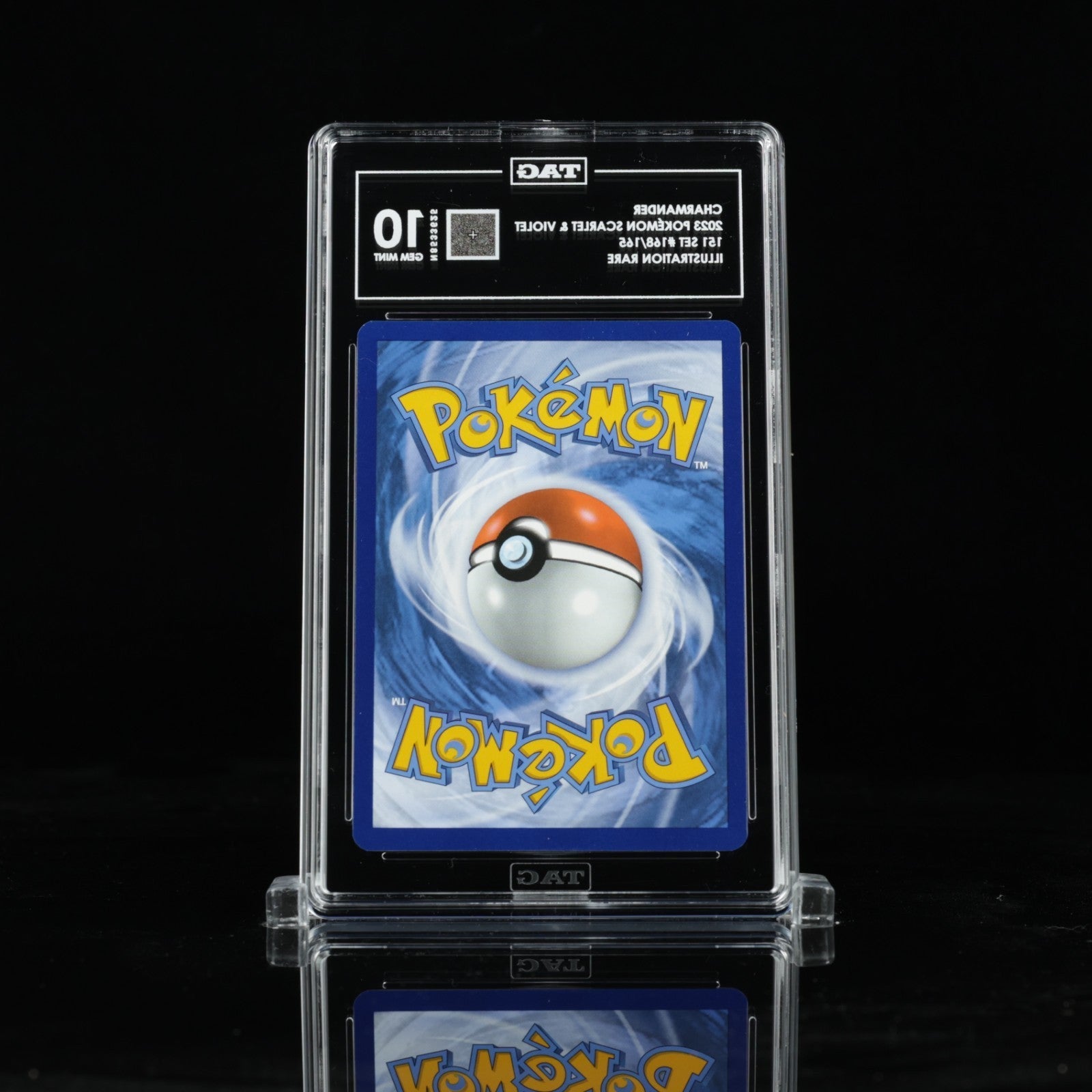 Pokemon Charmander 151 MEW Illustration Rare 168 TAG 10