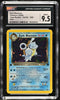 Pokemon Dark Blastoise Team Rocket 1st Edition Holo Rare 3 CGC 9.5 HALF SWIRL