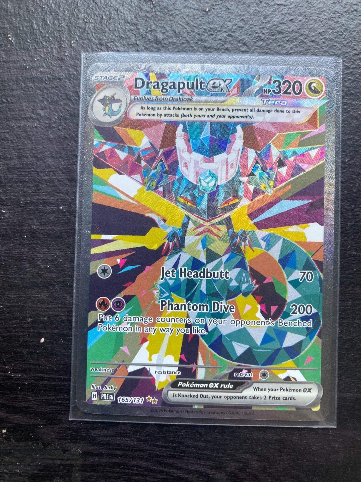 Pokemon Dragapult EX 165/131 Prismatic Evolution NM