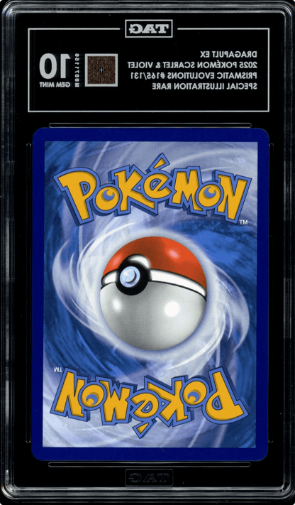 Pokemon Dragapult ex 165/131 Sv: Prismatic Evolutions Holo TAG 10