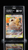 Pokemon Eevee & Snorlax GX 120/181 2019 Pokemon Team Up Tag Team TAG 8.5