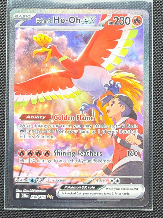 Pokemon - Ethan's Ho - Oh ex - 230/182 Destined Rivals NM