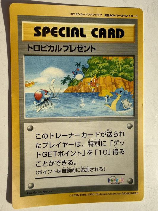 Pokemon Fan Club Southern Islands Tropical Present Jumbo Japanese W Papers