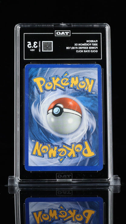Pokemon Flareon Gold Star 100/108 Power Keepers TAG 3.5 PSA