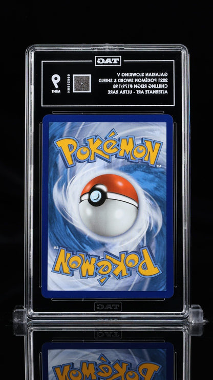 Pokemon Galarian Slowking V 179/198 Swsh06: Sword & Shield TAG 9