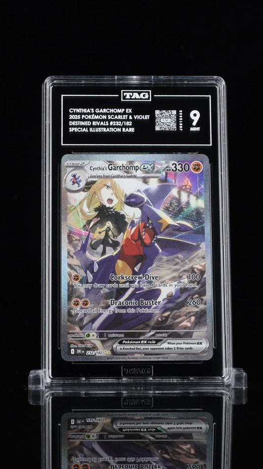 Pokemon Garchomp EX Cynthia's Sv10: Destined Rivals Sir TAG 9
