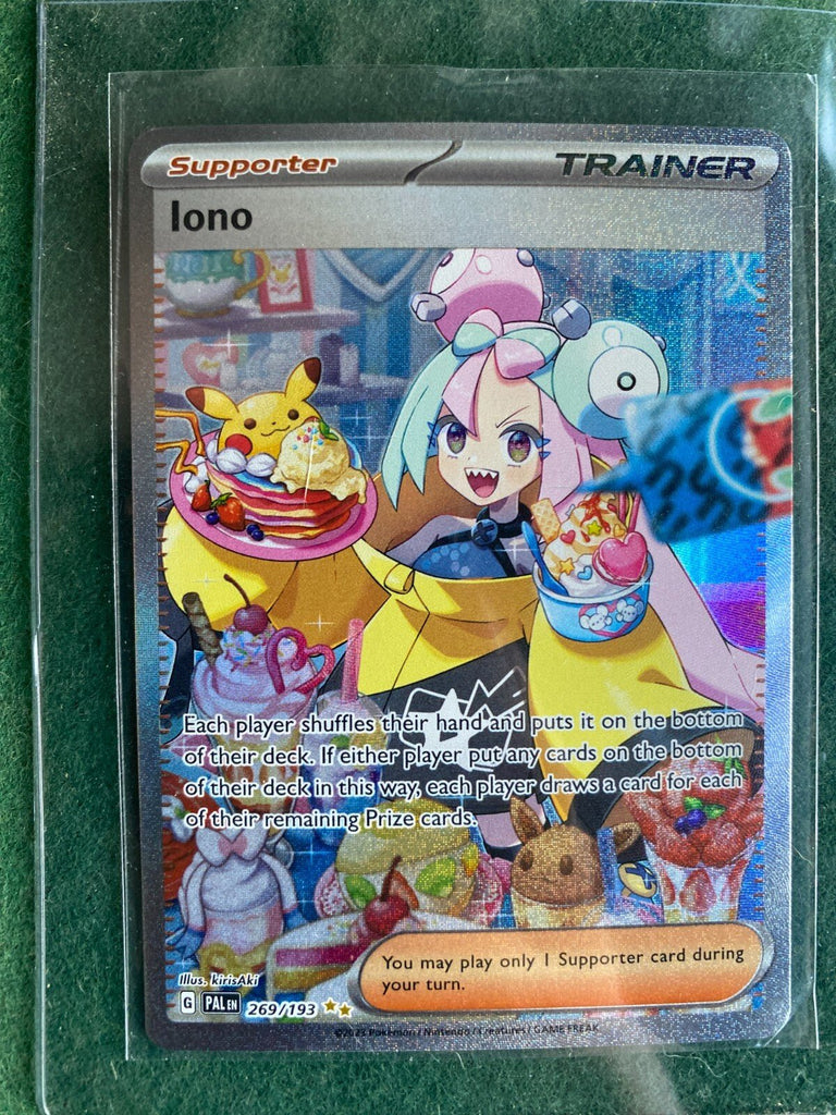 POKEMON IONO 269 PALDEA EVOLVED SPECIAL ILLUSTRATION RARE NM Mint
