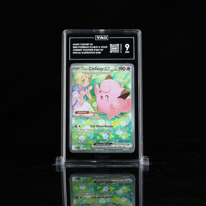 Pokemon Journey Together Lillie's Clefairy EX Special Illustration 184 TAG 9