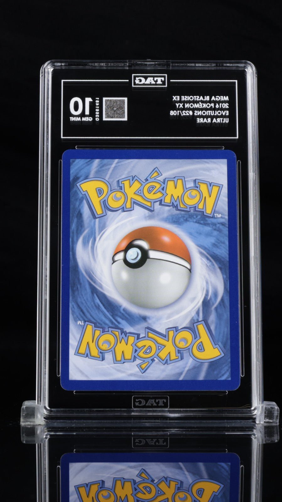 Pokemon M Blastoise EX Holo Ultra Rare 22/108 Evolutions 2016 TAG 10