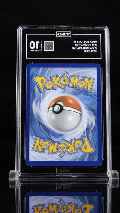 Pokemon M Blastoise EX Holo Ultra Rare 22/108 Evolutions 2016 TAG 10