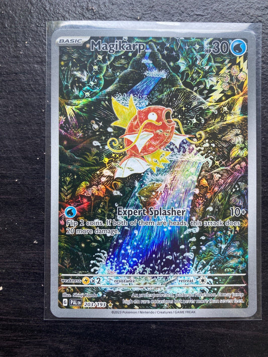 Pokemon Magikarp Scarlet & Violet Paldea Evolved Holo 203/193 NM LP+