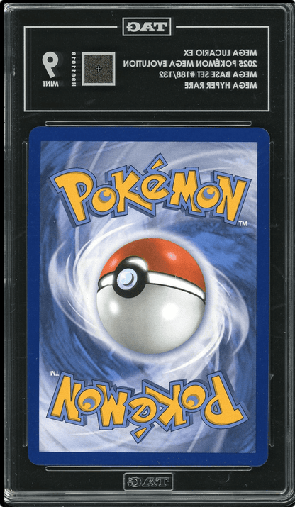 Pokemon ME01: Mega Evolution #188/132 Mega Lucario Ex TAG 9