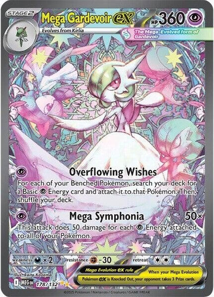 Pokemon Mega Gardevoir EX 178/132 TAG Gem Mint 10 Mega Evolution