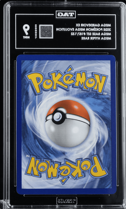 Pokemon Mega Gardevoir ex 187/132 Me01: Mega Evolution Holo TAG 9