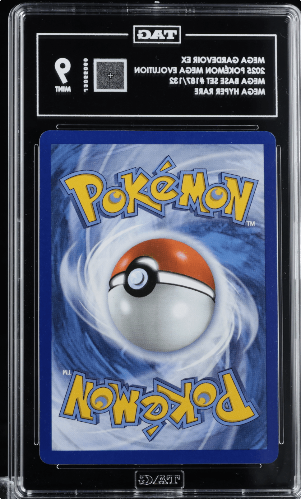 Pokemon Mega Gardevoir ex 187/132 Me01: Mega Evolution Holo TAG 9