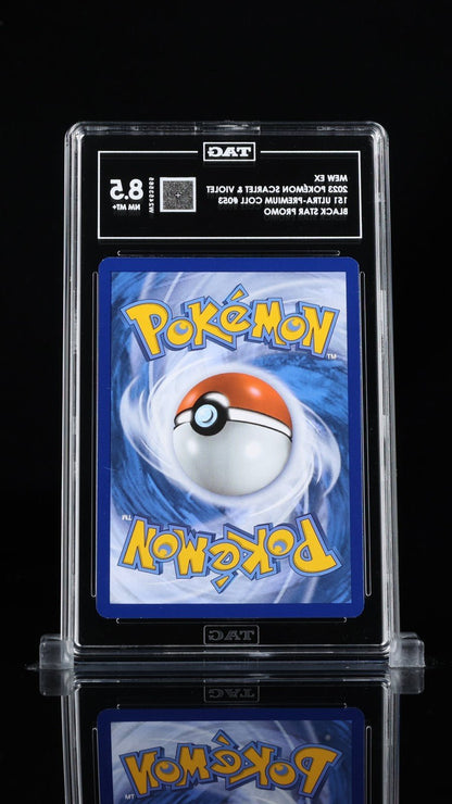 Pokemon Mew ex 053 Scarlet & Violet Promo ultra - premium collection TAG 8.5