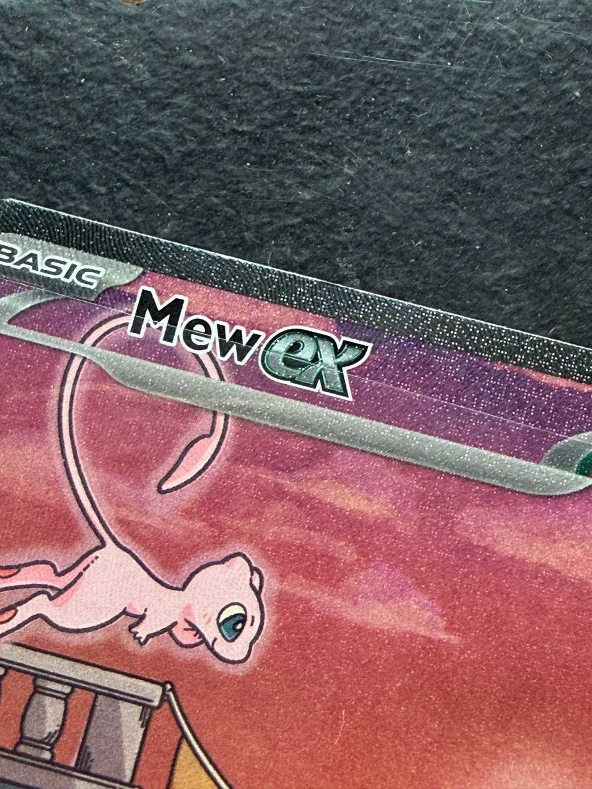 Pokemon Mew Ex 053 Sv: Black Star Promo Scarlet & Violet Holo LP+