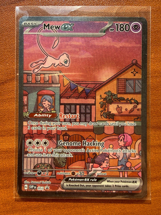 Pokemon Mew ex 053 Sv: Scarlet & Violet Promo Holo NM