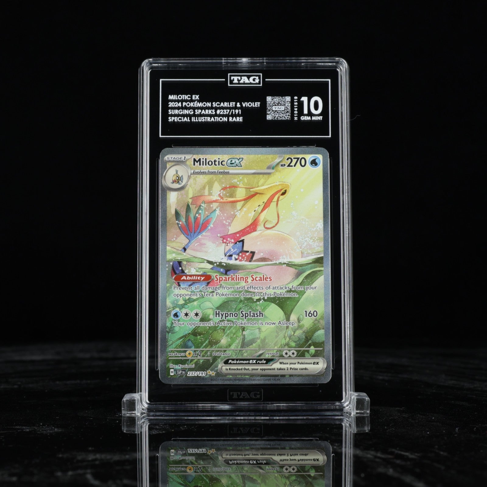 Pokemon Milotic EX 237 SV Surging Sparks - TAG 10