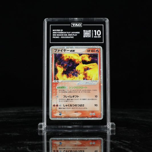 Pokemon Moltres EX 009/PLAY 2nd Season Sub Promo Holo 2004 Japanese TAG 10