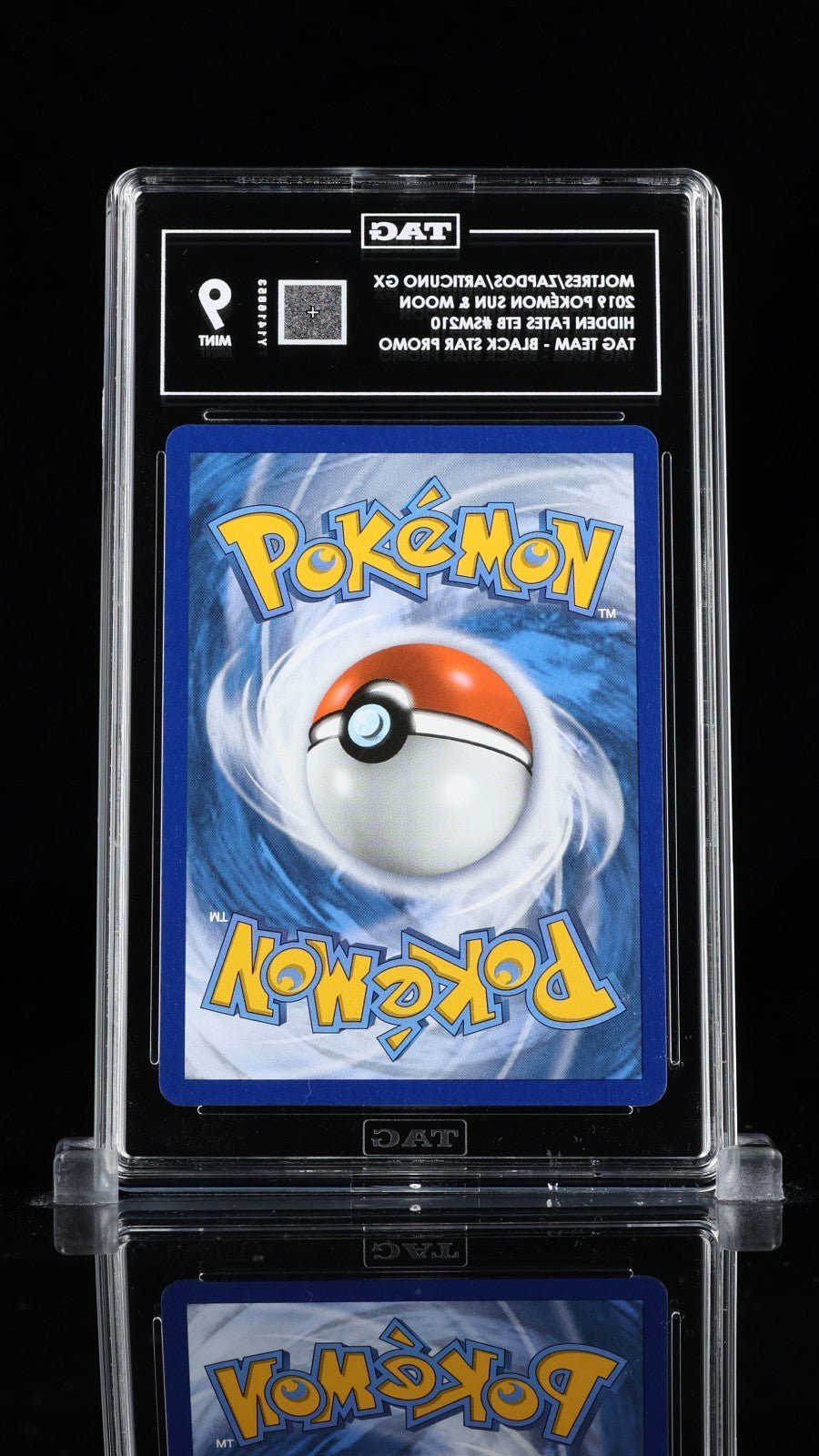 Pokemon MOLTRES & ZAPDOS & ARTICUNO GX SM210 TAG 9
