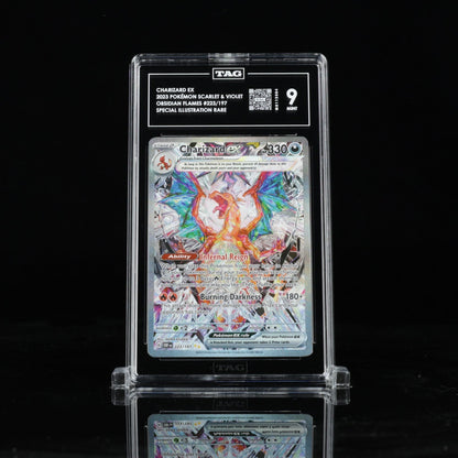 Pokemon Obsidian Flames Charizard EX 223/197 TAG 9