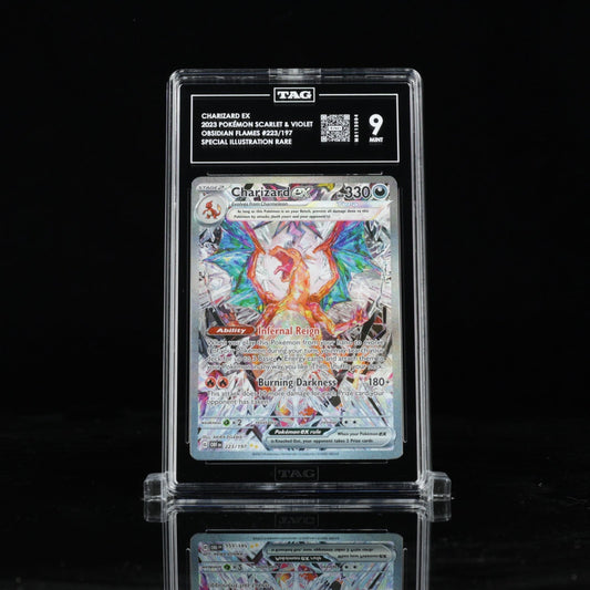 Pokemon Obsidian Flames Charizard EX 223/197 TAG 9