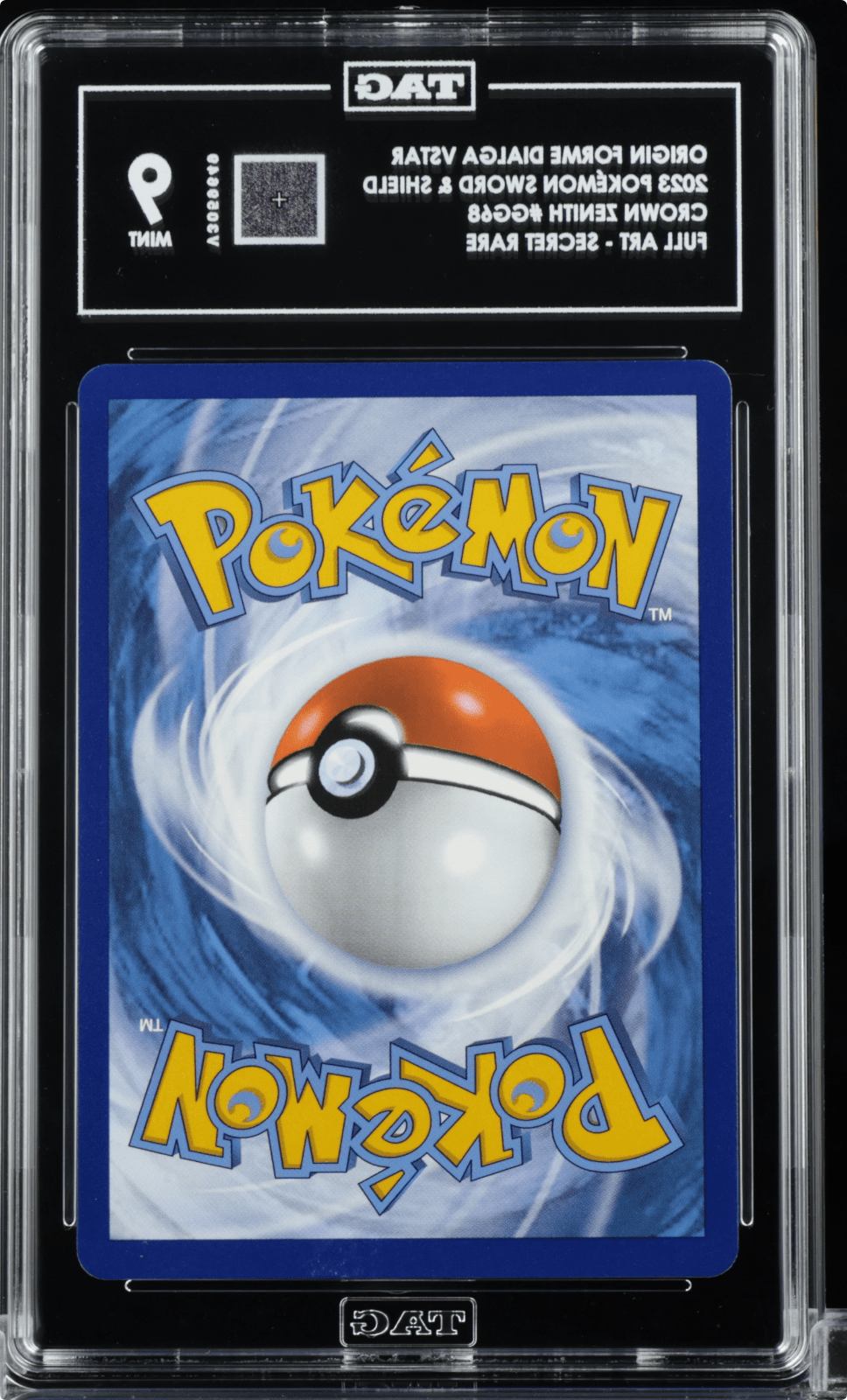 Pokemon Origin Forme Dialga VSTAR GG68/GG70 Holo Full Art Secret Rare TAG 9