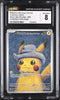 Pokemon Pikachu with Grey Felt Hat POKEMON X VAN GOGH CGC 8
