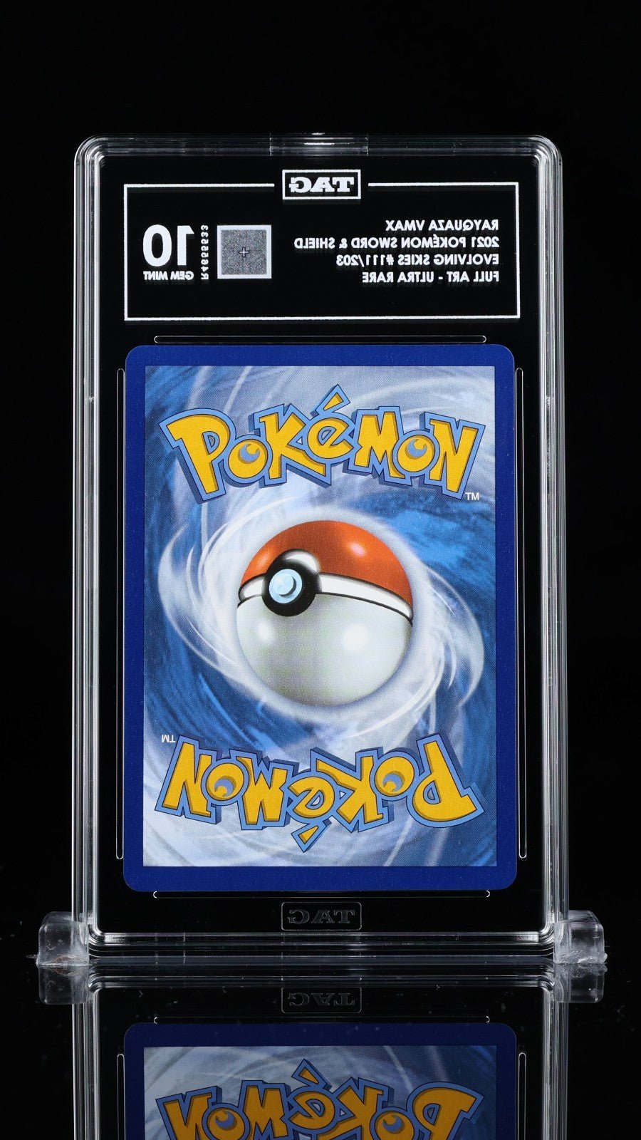 Pokemon Rayquaza VMAX 111/203 TAG 10 Evolving Skies