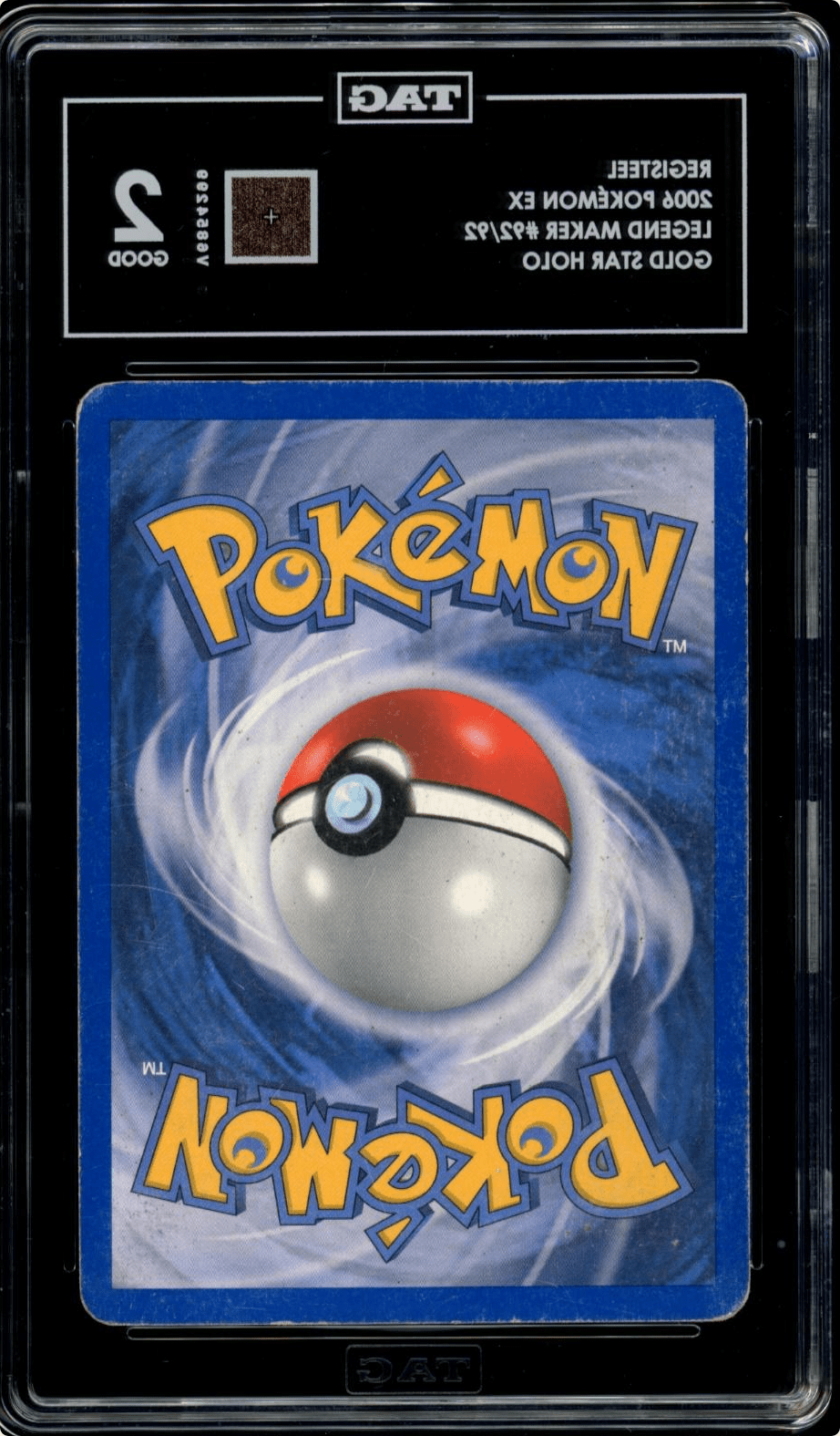 Pokemon Registeel Gold Star Holo 2006 EX Legend Maker 92 TAG 2