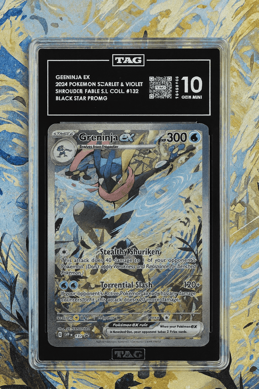 Pokemon TAG 10 Greninja EX Promo 132 2024 Scarlet & Violet Shrouded Fable