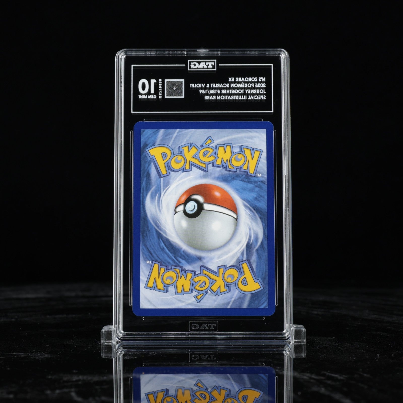 Pokemon TAG 10 N's Zoroark Special Illustration Rare - Journey Together 2025