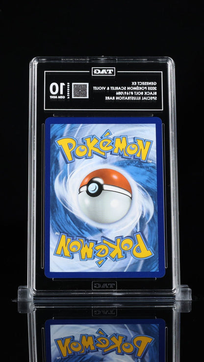 Pokemon TCG Genesect EX Black Bolt 169/086 TAG 10