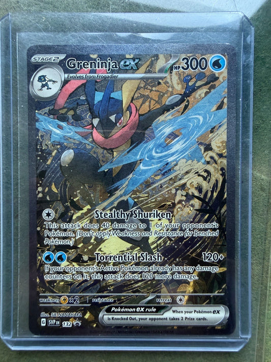 Pokemon TCG Greninja EX 132 Scarlet & Violet Promo Holo NM/M