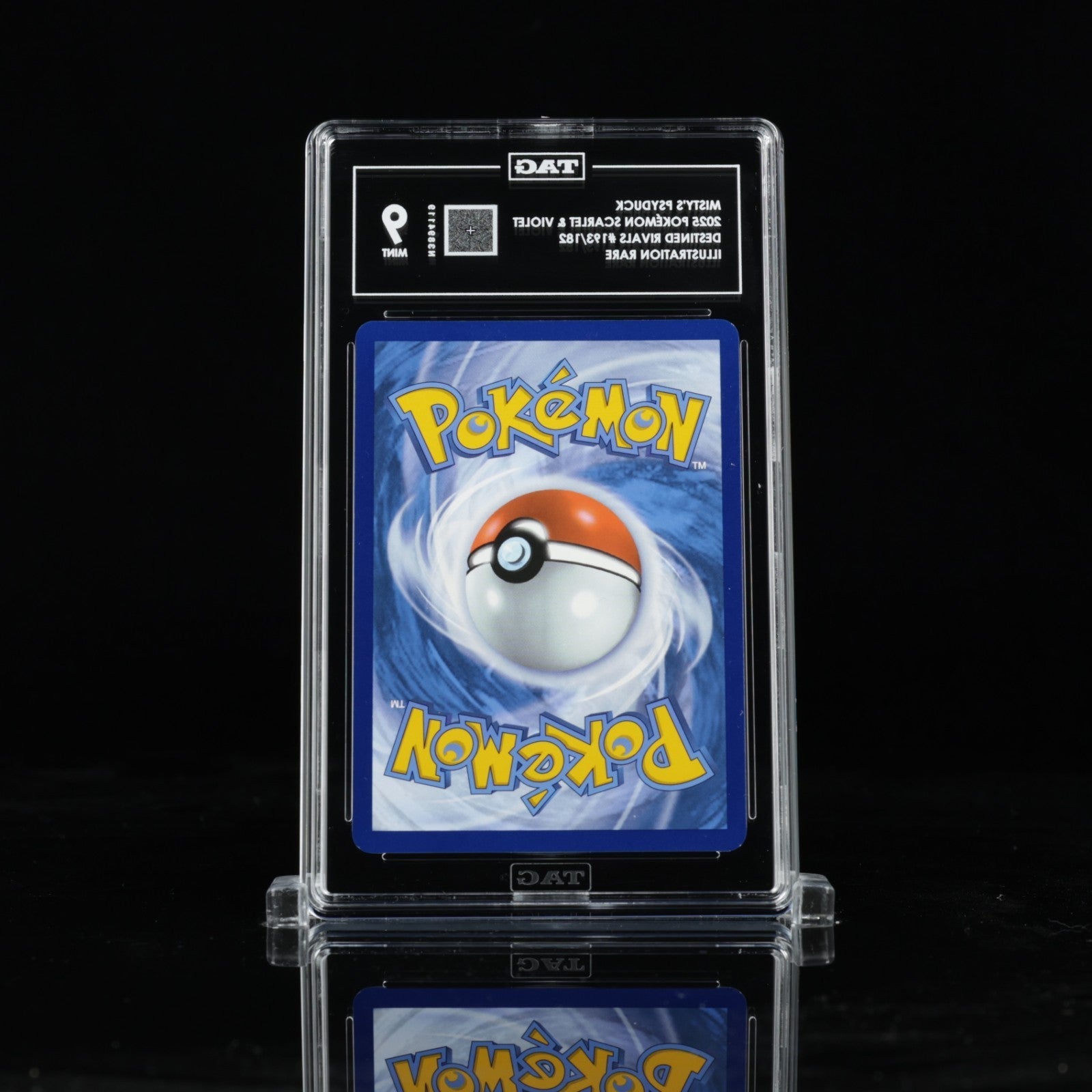 Pokemon TCG Misty's Psyduck 193/182 Destined Rivals Illustration TAG 9