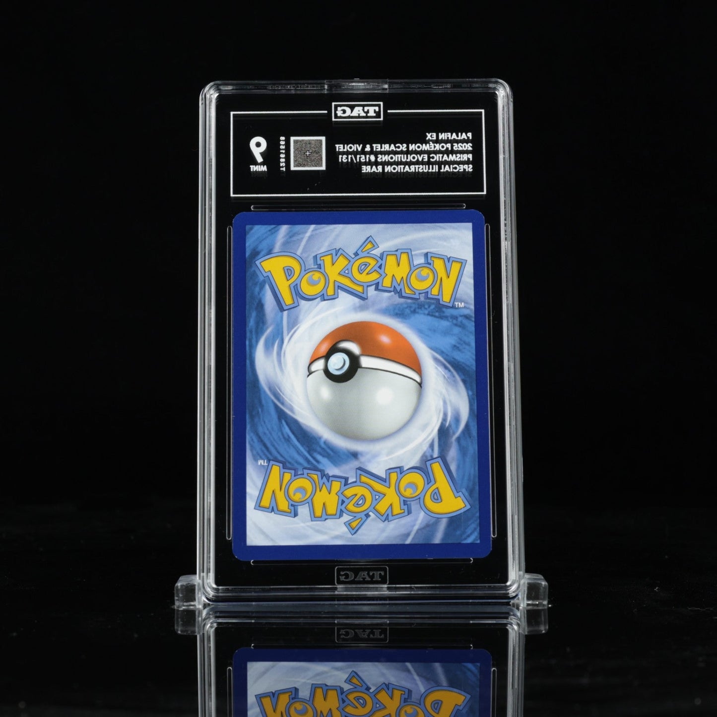 Pokemon TCG Palafin EX | SIR Holo | Prismatic Evolutions | 151/131 | TAG 9