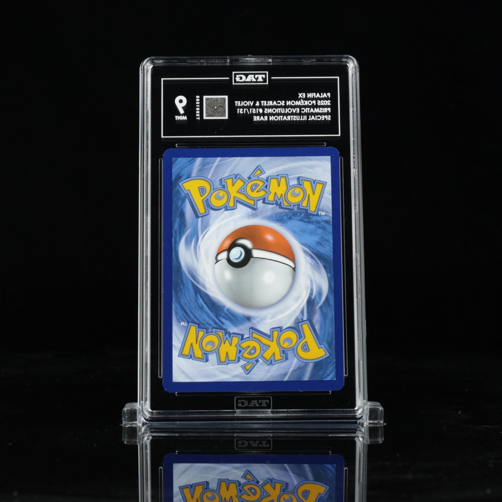 Pokemon TCG Palafin EX | SIR Holo | Prismatic Evolutions | 151/131 | TAG 9