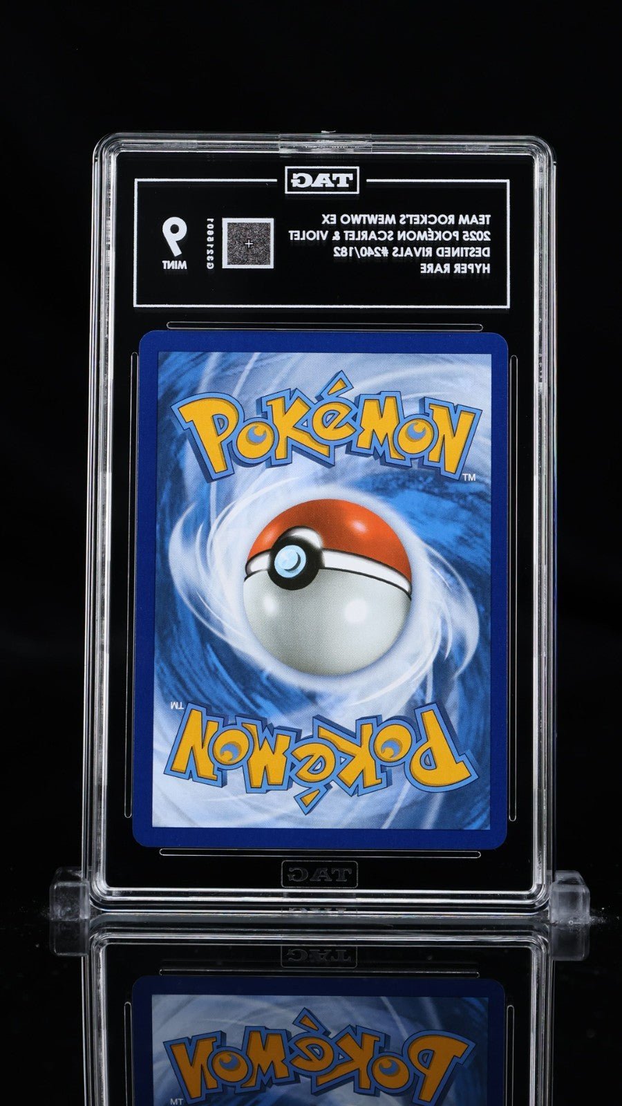 Pokemon Team Rocket's Mewtwo - Destined Rivals 240/182 - TAG 9