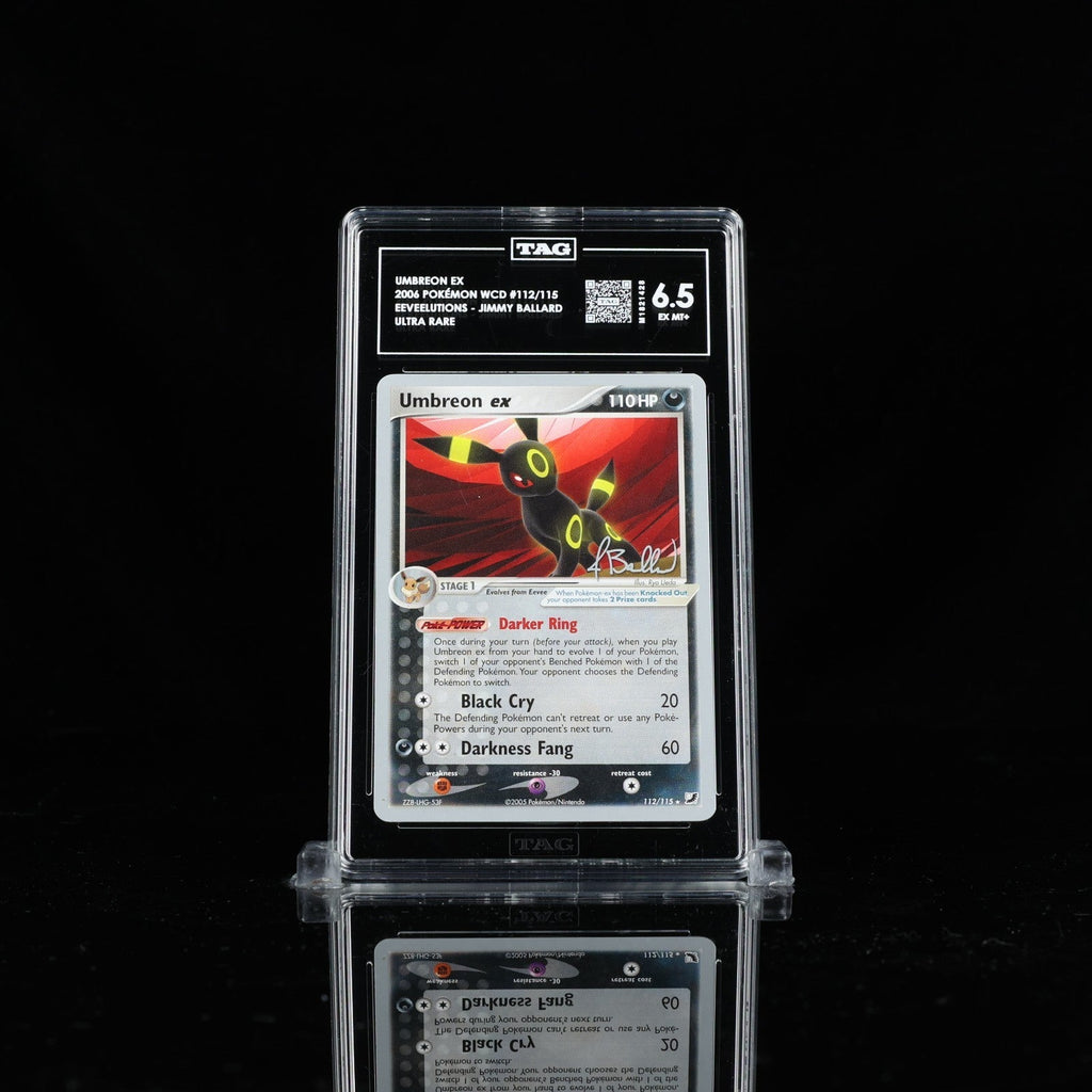 Pokemon UMBREON ex 112/115 (2006 World Championships) Eeveelutions TAG 6.5