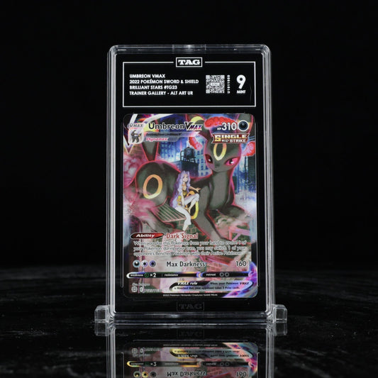 Pokemon Umbreon Vmax TG23 / TG30 2022 Full Art Holo Rare TAG 9