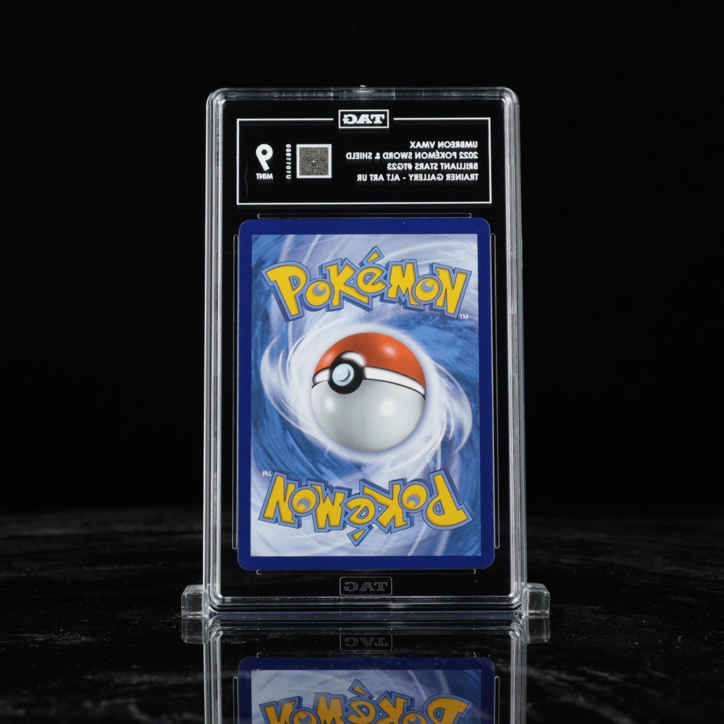 Pokemon Umbreon Vmax TG23 / TG30 2022 Full Art Holo Rare TAG 9