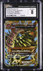 Primal Groudon EX 094/081 UR XY7 CGC 8 Bandit Ring Japanese Pokemon