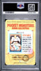 PSA 10 Pokemon Carddass 1999 Vending  65 Meowth Wearing Togepi Ramen POP 8