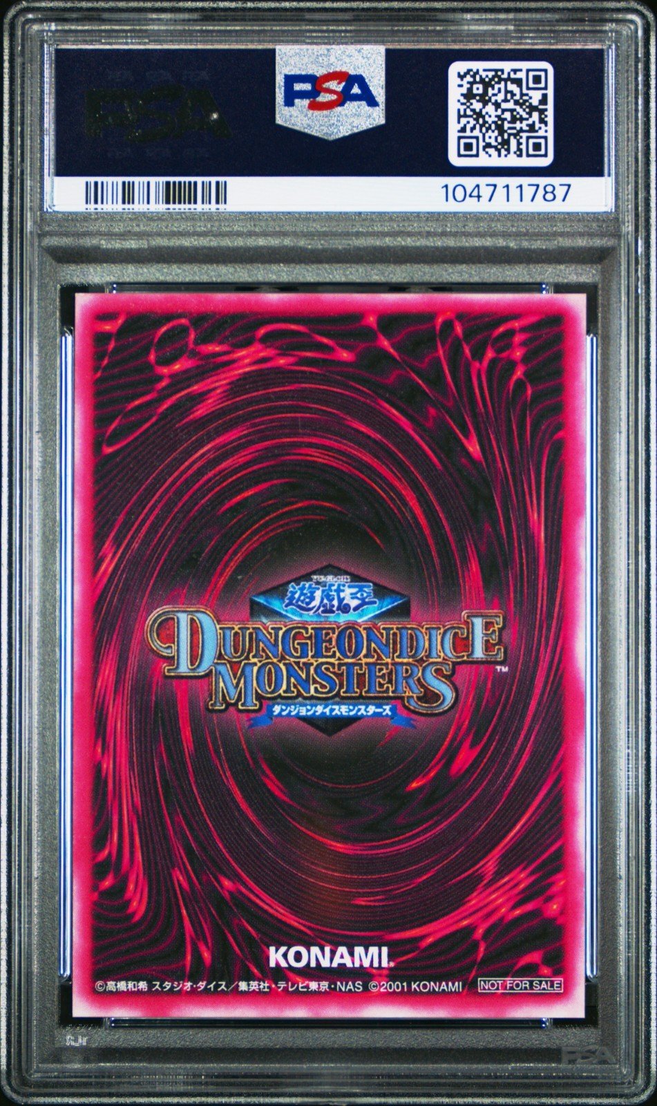 PSA 10 Yu-Gi-Oh! Dark Magician Girl DDM Green Secret Rare Promo 2001 Japanese