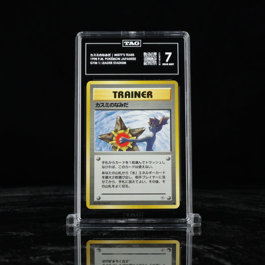 PSA 7 Misty’s Tears 1998 Gym Trainer Japanese Pokemon NM