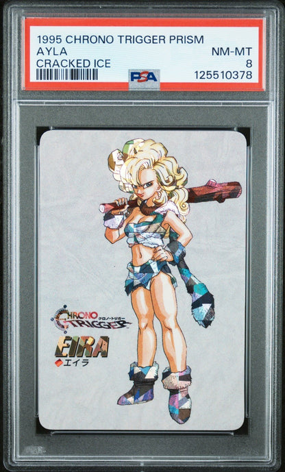 PSA 8 - Ayla Cracked Ice Prism - Chrono Trigger Special Prism
