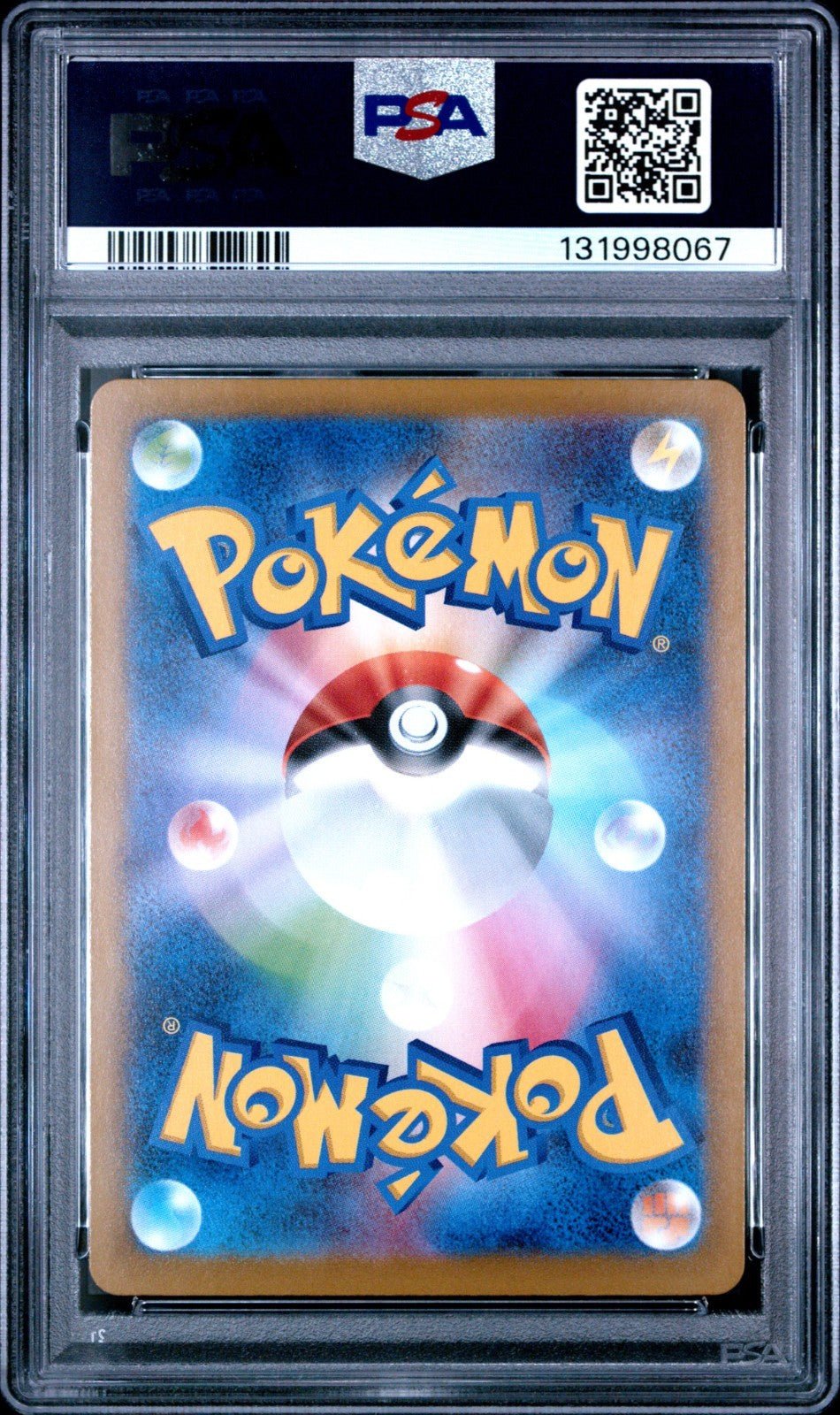 PSA 9 Seismitoad 109/086 SV11B Black Bolt Pokemon Japanese CRACKED BOTTOM